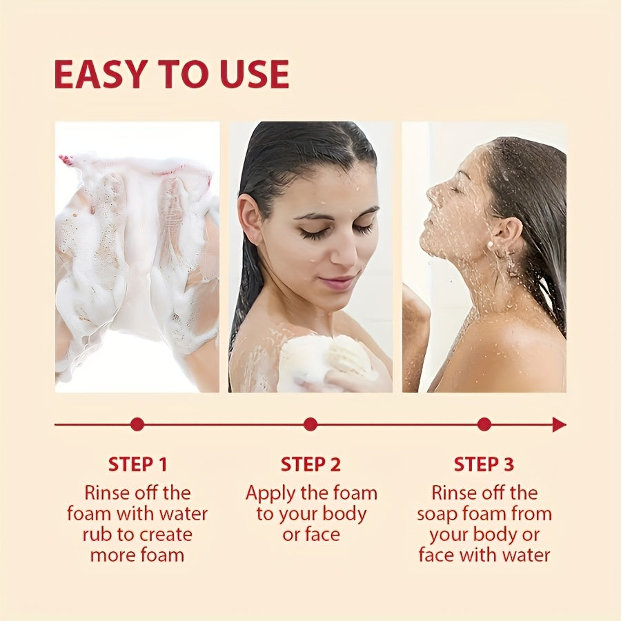 4pcs of 150g African Black Soap, Coffee Soap, Selected Cocoa Beans from West Africa, Deep Cleansing Facial and Body Soap, Oil Control and Moisturizing, Long-lasting Fragrance, Coconut Oil, Rosemary Essential Oil, Deep Cleansi